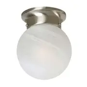 Mercator Murano Round Glass Batten Fix Light