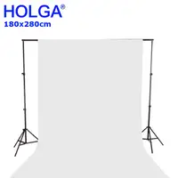 在飛比找PChome24h購物優惠-HOLGA 180x280cm白色背景布
