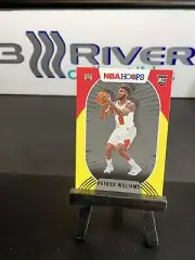 2020 Patrick Williams NBA Hoops Yellow Parallel SP Rookie Card #228