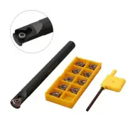 1set R0013M16 Lathe Internal Threading Boring Bar Turning Tool Holder +16IR AG60