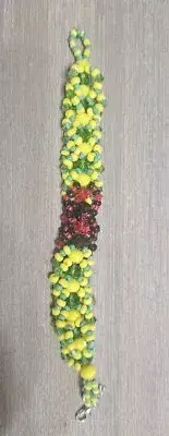 Ide Orula Cuentas De Cristal Ilde Idde Manilla Ikofa Mano de Orula y Eleggua