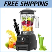 Durable 60oz Countertop Blender with Stainless Steel Blades for Smoothies & More