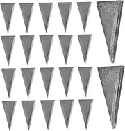 Veemoon 20Pcs Carbon Steel Axe Wedge Repair Tool for Axe Handle Fixing Durable Outdoor Installation Accessory Compact Design Prevents Looseness for Long Term Use