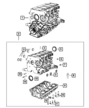 Genuine Mopar Expansion Plug 6106269AA