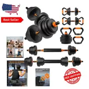 Adjustable Weights Dumbbell Set 22-88lbs - Multi-Functional Home Gym Solution