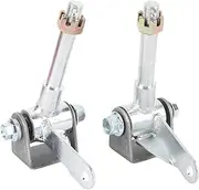 AKLOSIPY Pair Front Steering Wheel Hub Knuckle Spindles - Steel Alloy for Drift Trike, ATV, Quad, and Go Kart Performance