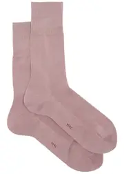 Falke Tiago Cotton-blend Socks - Pink - 8.5 9.5 (IT43-44) 8.5 9.5 (IT43-44)