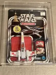 1978 Kenner Star Wars 12 Back Diecast X-Wing Fighter CAS 75+ - Unpunched!!!