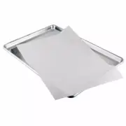 Bleached White Parchment Paper Baking Sheets Pan Liner 12x16 50 Pack
