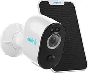 Reolink 2K Security Camera Outdoor Wireless Argus 3E + Solar Panel, 3MP Outdoor Camera with Rechargeable Battery, 2.4 GHz WiFi, Person/Vehicle/Animal Detection, Two-Way Audio, Color Night Vision