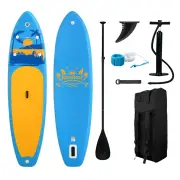 [EU Direct] FunWater 335cm Large Size Inflatable Stand Up Paddle Board Surfboard Complete Paddleboard Accessories Adjust