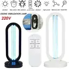 UVC UV Light Ozone Sterilize Germicidal Lamp Home Disinfection Remote Control