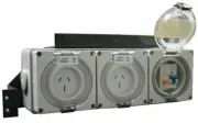 Gentech RCD IP56 GENERATOR PORT PROTECTION 15A 2-Outlets Suit Units Up To 3.5kVA