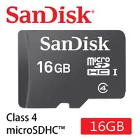 在飛比找ETMall東森購物網優惠-SanDisk microSDHC™記憶卡/16G [公司貨