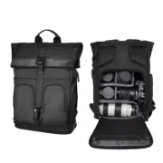 DSLR Camera Backpack Bag Laptop Case Insert Pack For Canon Nikon Sony Lens Drone