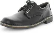 [Wilde] New Jude Leather Flats Girls Lace Up Dress Shoes