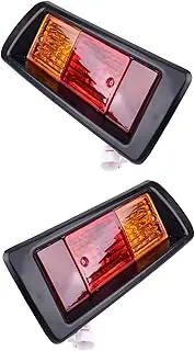 Rear Bumper Left & Right Side Reflector Tailgate Lights 81550-60440/60520 Fit for Toyota Prado J90 95 1995-2003