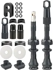Tubeless Tire Valves - & High - Valves | Tubeless Trim Stem, Aluminum & Brass Options | Ideal for Road, Gravel Bikes, Airflow Sealant Compatible Designs