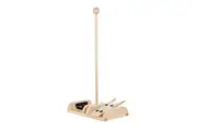 Esschert Design Wooden Boot Cleaning Brush w/ Jack Shoe Scrubber 76.8 cm Natural