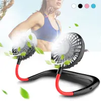 在飛比找蝦皮購物優惠-Portable Mini Neck Hang Fan Ha