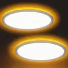 LED Flush Mount Ceiling Light with Night Light 12 Inch 29W 3K/4K/6K Select,Ro...