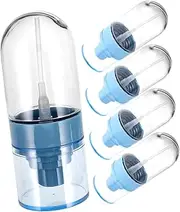 Healeved Spray Bottles Pcs Refillable Travel Size Face Mist Bottles Leak Atomizer for Makeup Perfume Ml Plastic