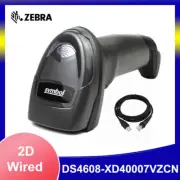 Zebra DS4608-XD40007VZCN 2D Imager Corded Handheld Barcode Scanner w/ USB Cable