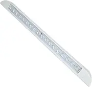 LED Awning Light 12V 24V Waterproof With Touch Switch Long 506mm White Strip Lamp 3000K (Switched) Campervan Motorhome Caravan