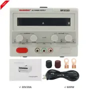 MP3020D 30V20A 600W Adjustable DC Power Supply Temperature Control F/ Lab Repair