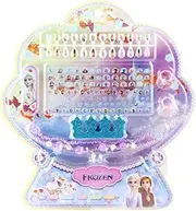 Feifei’S Bow 120PCS Toddlers Princess Elsa Mermaid Kids Girls Nail Press on Pre-Glue Full Cover Glitter Mermaid Kids Stick On False Nail Art Kits Set Girls Birthday Gift(Frozn)