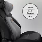 Car Office Seat Massage Back Support Cushion Pillow Waist Lumbar Electric USB