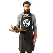 Alcohol Drunk 6 - Funny Novelty Kitchen Adult Apron