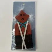 HOPI CRADLE KACHINA, made by HOPI ARTIST TALAS MANA 6 INCH TALL