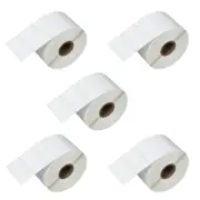 5 Rolls 2x1 Direct Thermal 1300 Labels for Zebra Eltron 2844 ZP450 ZP500 ZP505