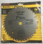 Vintage Sears/Craftsman 7 1/4" 40 Tooth Circular Saw Blade 932181