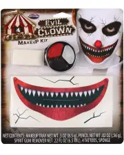Killer Clown Makeup Kit