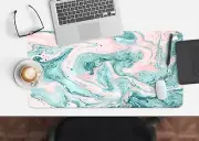 3D Abstract Twist 4 Texture Non-slip Office Desk Mouse Mat Big Keyboard Game