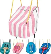 okcool Outdoor Toddler Swing Seat Cover for Little Tikes Baby Swing Seat,Outdoor Baby Swing Cover,A Wide Selection of Cute Colors and Patterns,Pink