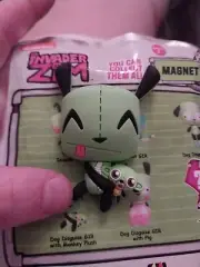 Invader Zim Collectible Magnet Dog Disguise Gir With Monkey Plush