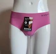 Bonds Ladies WWGCA UAB Juniper Berries Side Seamfree Seamless Midi Brief Size 14