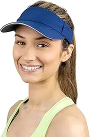 [TrailHeads] Women’s Sun Visor Hat for Running, Golf and Tennis - Recycled