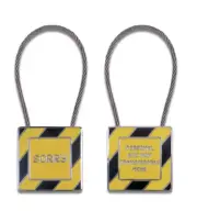 ACME Studio "Sorry" Two Sided Enamel Key Ring by Spain’s EMILIANA DESIGN - NEW