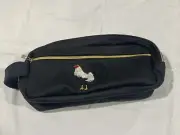 Black Bag With Grey Rooster 4 Comparments