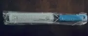 Gorilla Grip Zester (New / 14.8” x 2”/ Sky Blue Rubberized Grip Handle)