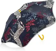 Cute Elephants White Kid Umbrellas Classic Umbrella with Hook Handle Kids Umbrella Easy Open and Close