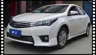 【車王小舖】豐田 Toyota Altis 11代 大包圍 小包圍 前包 後包 側裙 下巴 改裝