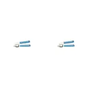 2PK Wiltshire Eco Friendly Bio-Based Handle Kitchen Garlic Press Crusher Tool
