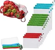 LAPYAPPE 12pcs Reusable Mesh Bag Mesh Bags Mesh Bag for Storing Mesh Produce Bag Mesh Bag for Groceries