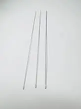 Crystal Beading Needles, 3 Sizes: 0.4mm, 0.6mm, 0.8mm, 17cm Long