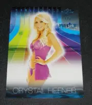 2016 Benchwarmer CRYSTAL HEFNER Dreamgirls #107 Preview Ice Blue #1/1 PLAYBOY